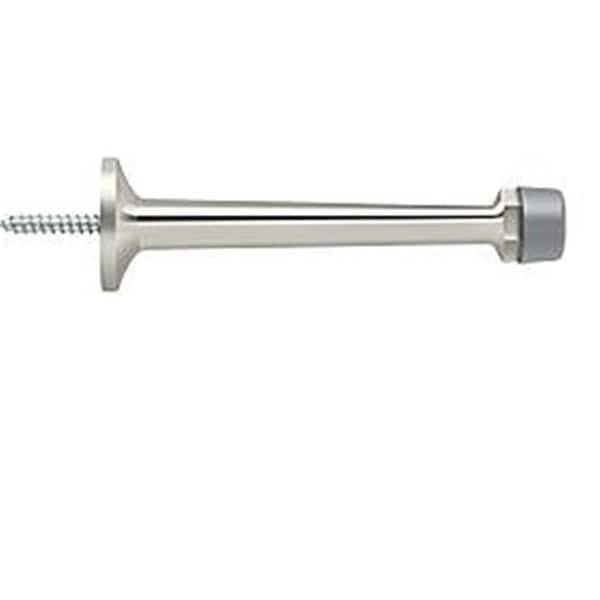 Patioplus 4 in. Solid Brass Baseboard Door BumperPolished Nickel PA696920 - main